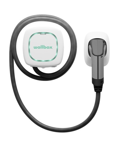 Wallbox Pulsar Plus alb 22KW cu cablu Type 2, APP Wallbox Pulsar Plus alb 22KW cu cablu Type 2, APP