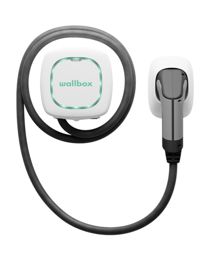 Wallbox Pulsar Plus alb 22KW cu cablu Type 2, APP