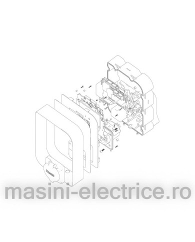 Wallbox Copper SB 22KW cu priza Type 2, RFID, APP Wallbox Copper SB 22KW cu priza Type 2, RFID, APP