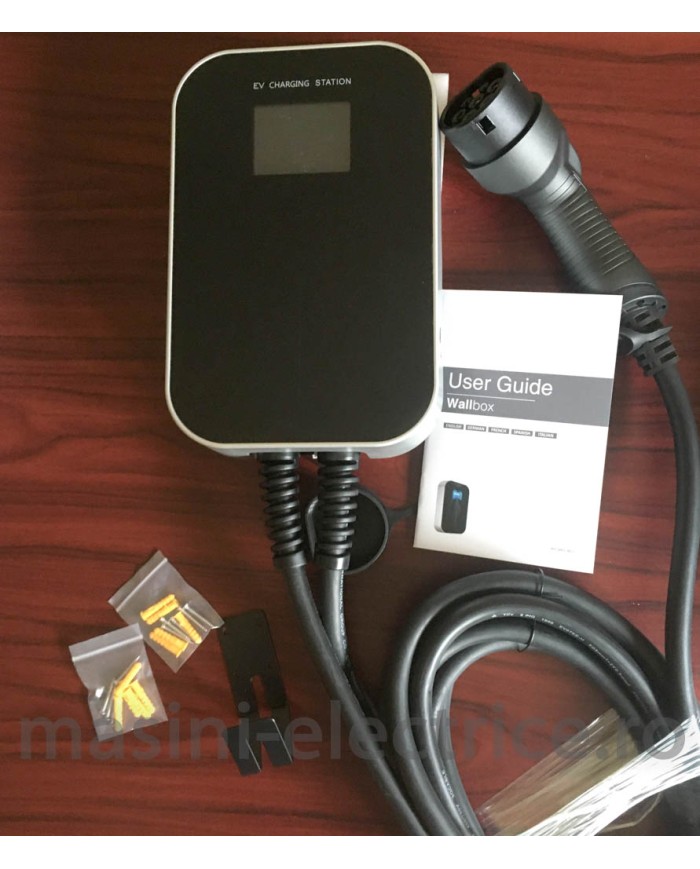 Statie de incarcare 7.4KW masina electrica cu cablu Type 2