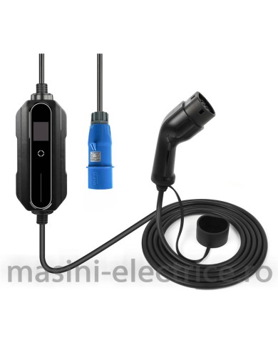 Statie de incarcare portabila 7.4KW 8-32A Type 2 Statie de incarcare portabila 7.4KW 8-32A Type 2