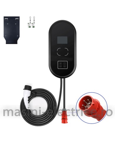 Statie de incarcare 11KW cu cablu Type 2, APP si RFID Statie de incarcare 11KW cu cablu Type 2, APP si RFID