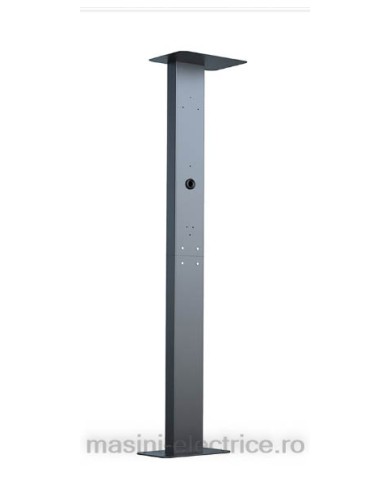 Stalp pedestal statie de incarcare culoare negru Stalp pedestal statie de incarcare culoare negru