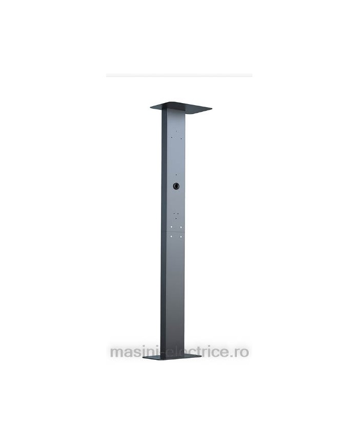 Stalp pedestal statie de incarcare culoare negru