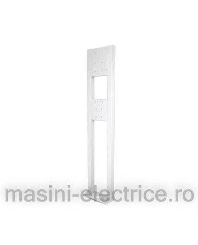 Stalp pedestal statie de incarcare culoare alb Stalp pedestal statie de incarcare culoare alb