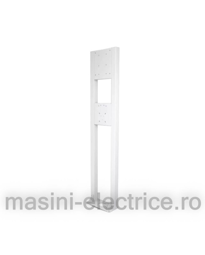 Stalp pedestal statie de incarcare culoare alb