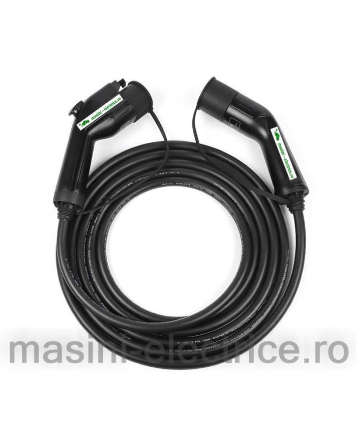 Cablu incarcare 7.4kW type 2-  type 1 32A 5m