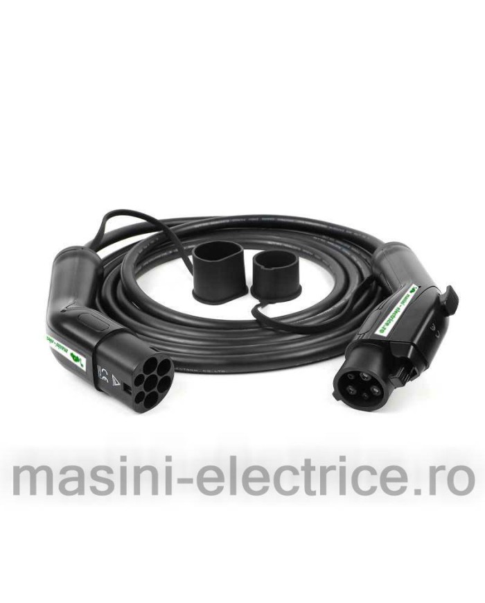 Cablu incarcare 7.4kW type 2-  type 1 32A 5m
